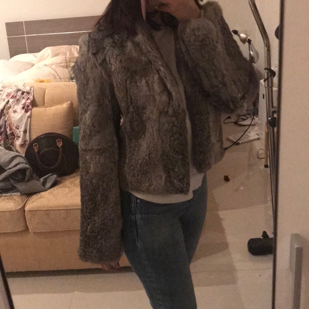 Rabbit Fur Jacket - image 5